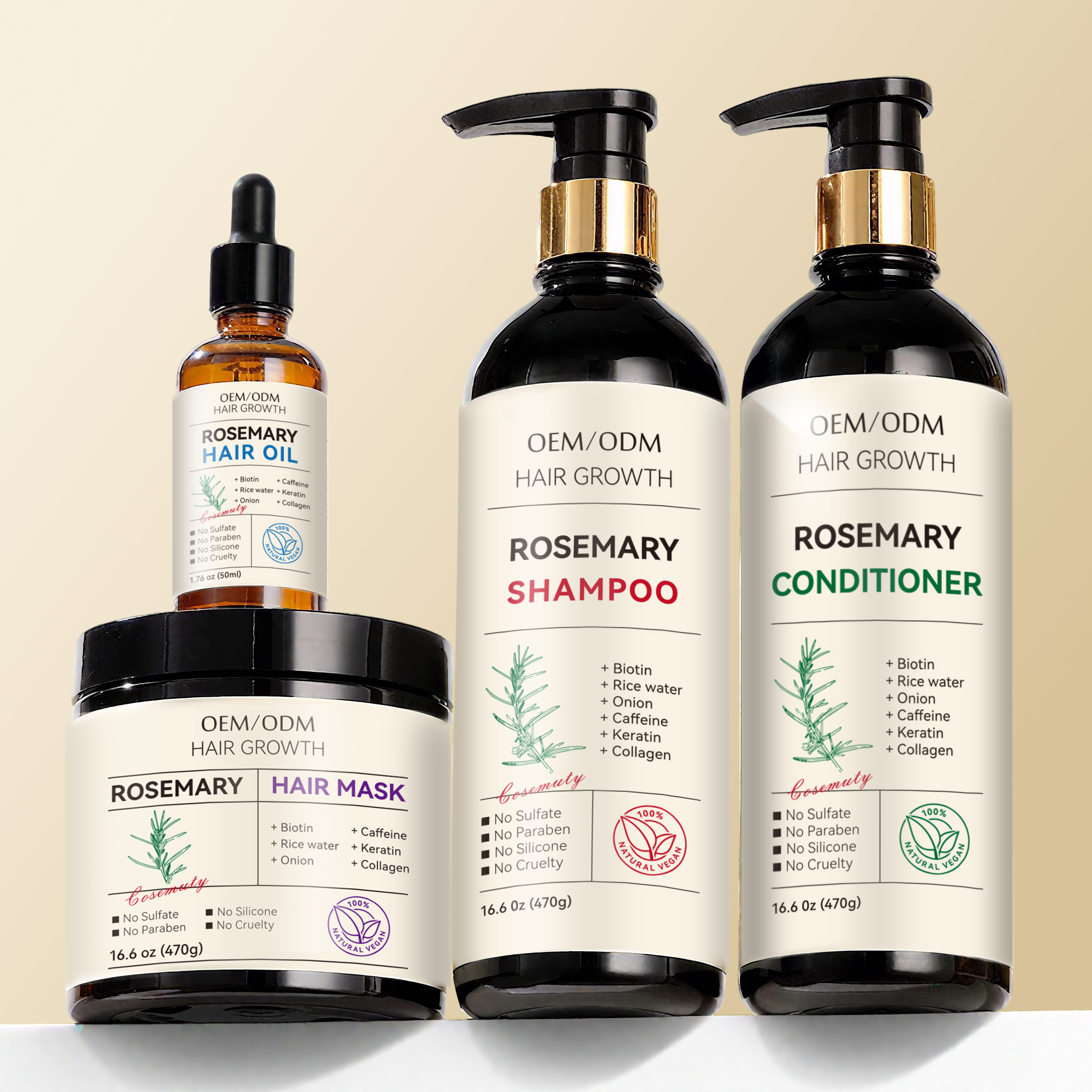 Hair Care Product Showcase