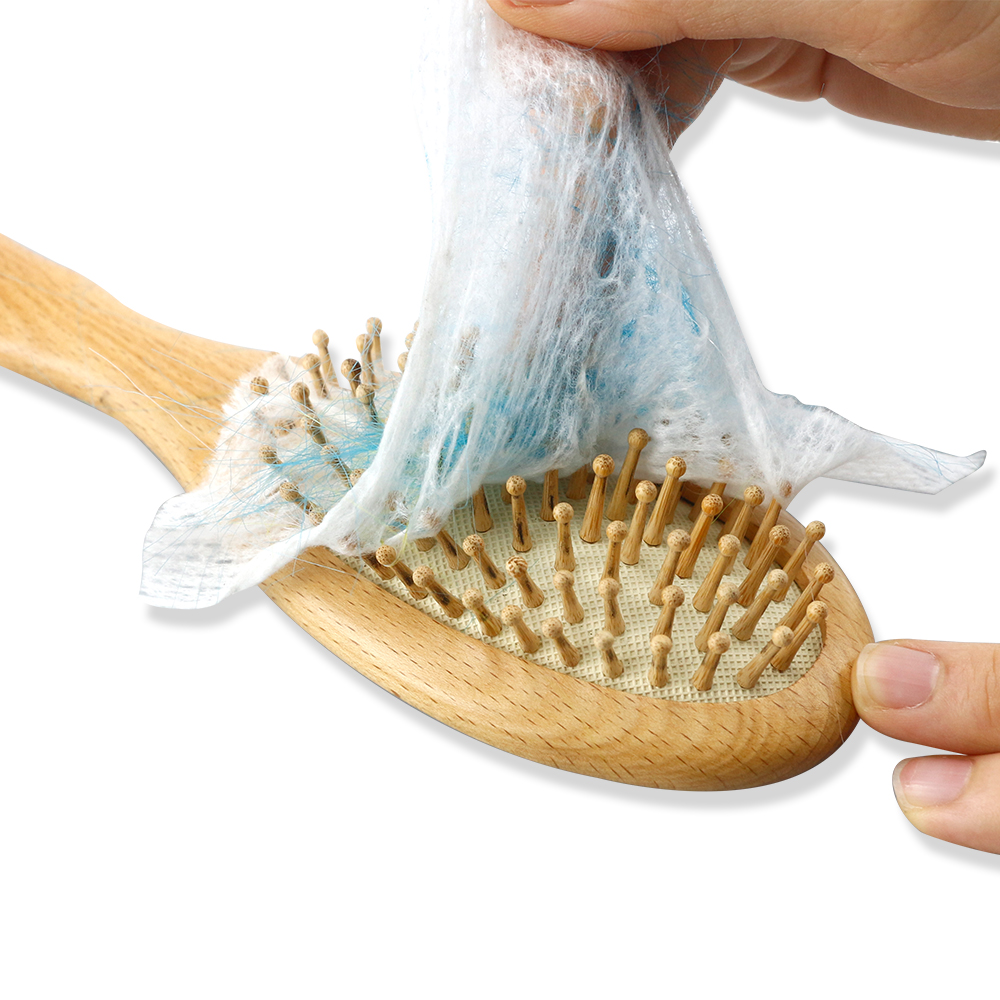 Beauty Salon Cleaning Wipes Disposable 50pcs/box Hair Brush Combs Cleaning Sheet Hairdresser Cushion Brush Sanitation Paper