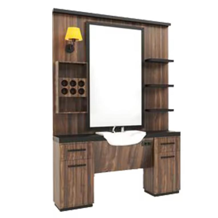 Hot Sale Modern Cheap New Design Hair Salon Hairdressing Mirrors Stations