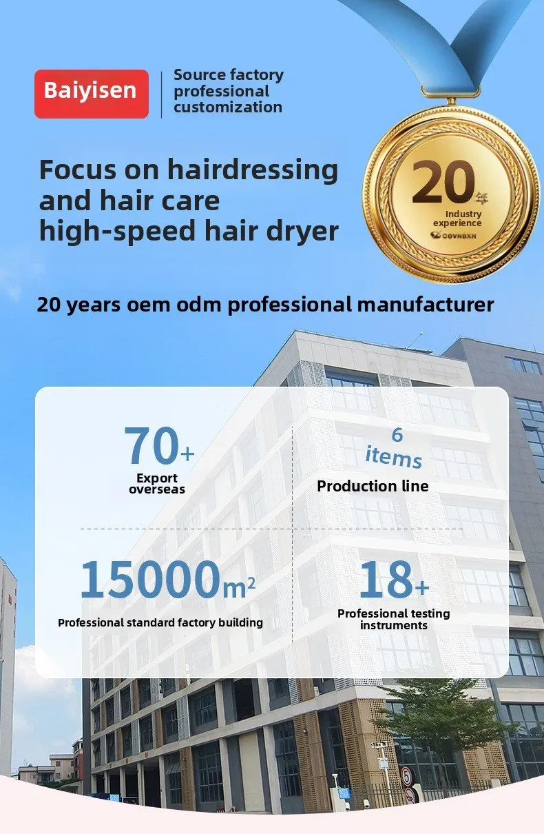 High-Power Hair Dryer Set