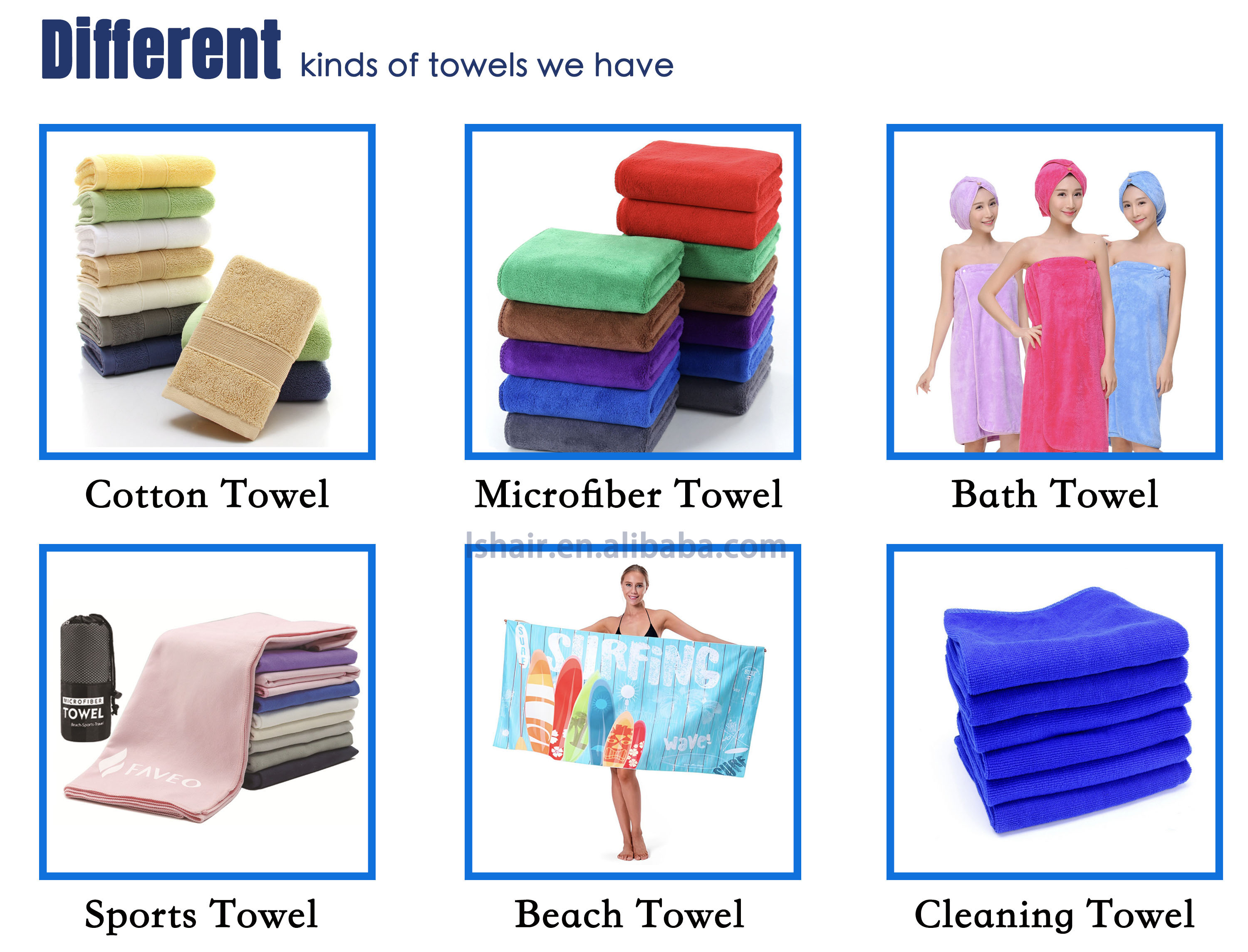 Different Kinds Of Towels