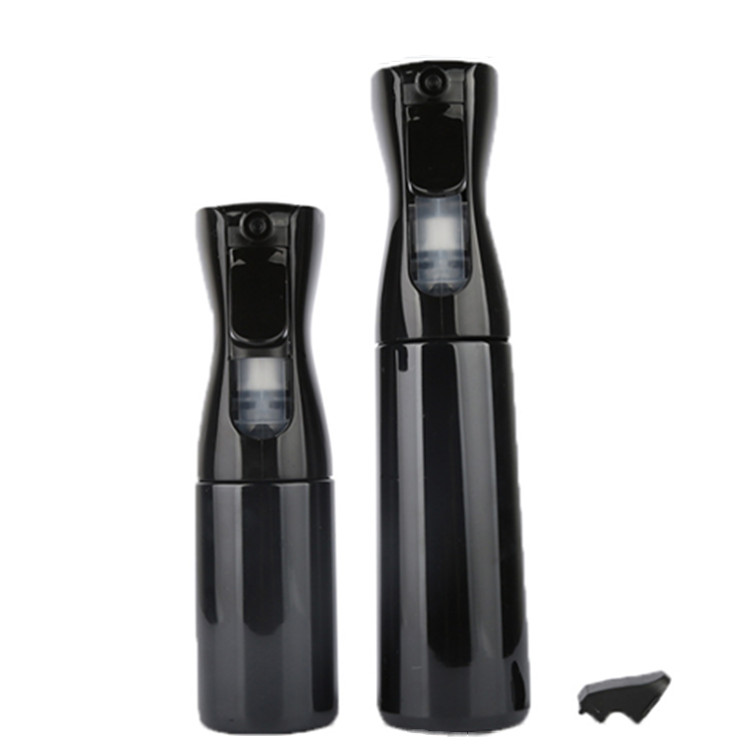 Hair Spray Bottle Hair Sprayer Continuous Water Mister For Curly Hair Empty Fine Mist Salon Black Spray Bottle 300ml 500ml