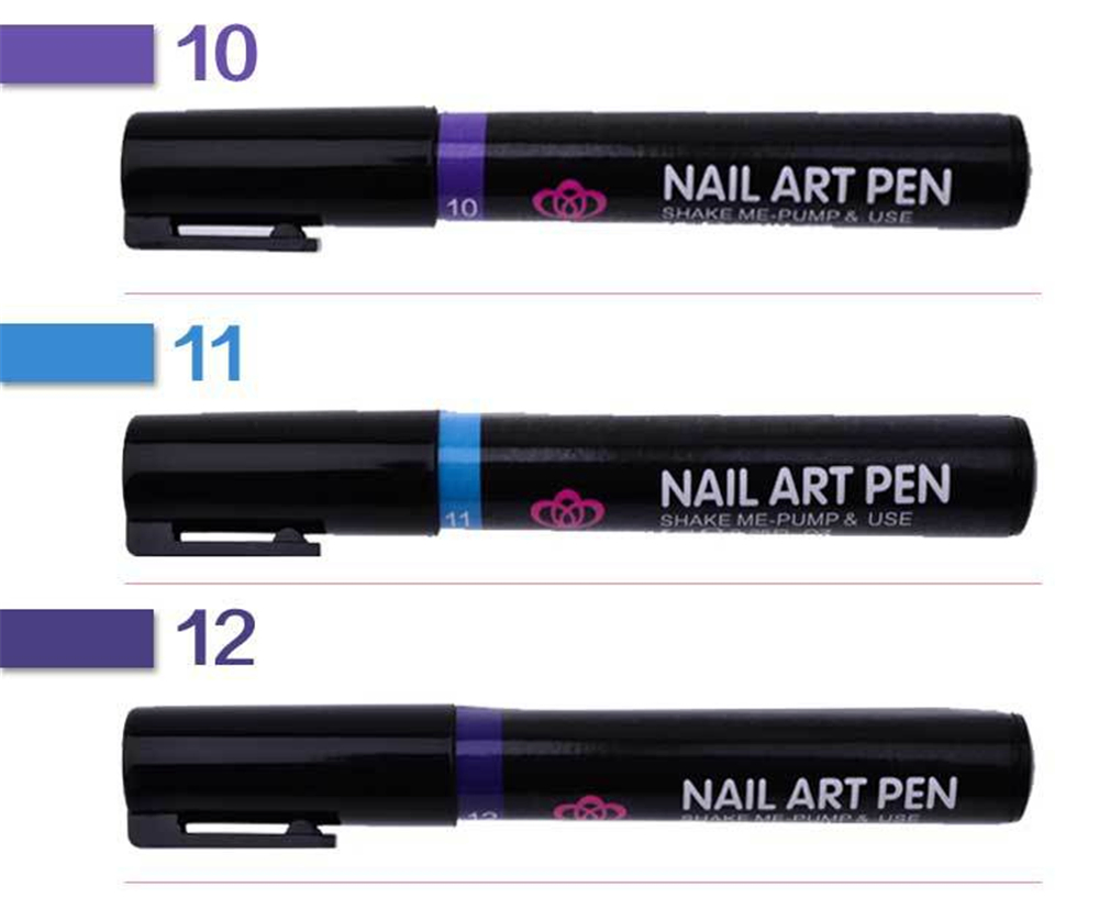16 Color Nail Art Painting Pen Tool Nail Care Products for Nail Beauty