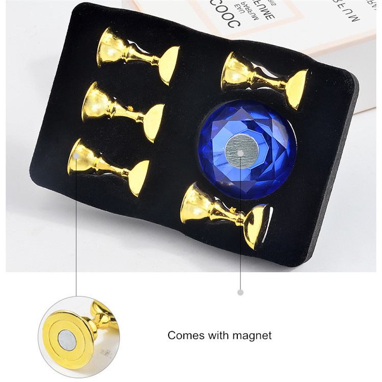 Nail Care Salon Practice Jacquard Tool Products, Manicure Pedicure Training Magnetic Display Support Nail Supplies