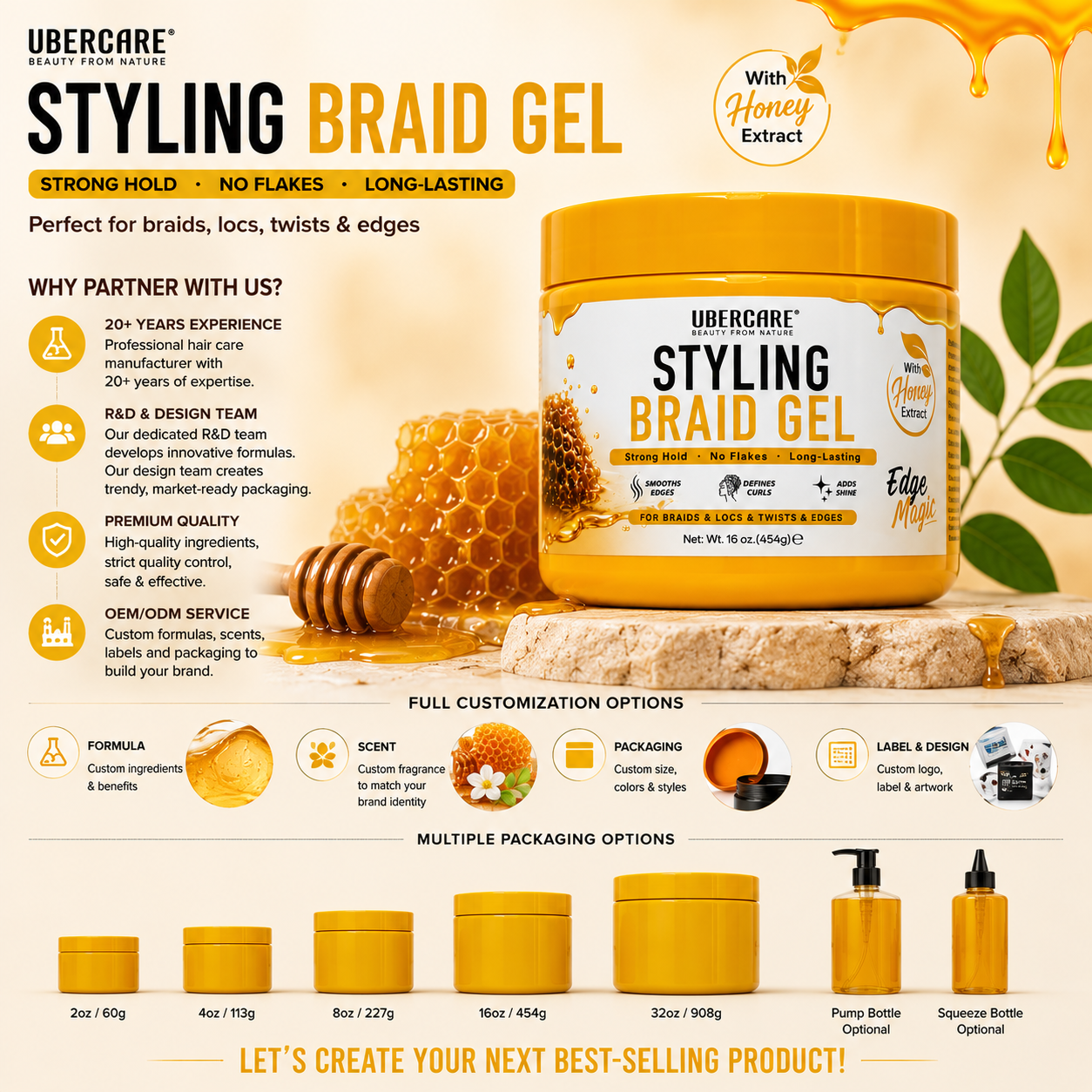 Hot Products Adds Natural Shine Twist Gel No Greasy Hair Setting Gel High Gloss Styling Braid Gel for Dry Thick Hair