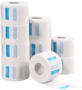 Factory Disposable Waterproof Paper Neck Strips with 100pcs and 5 Neck Rolls/pack for Professional Salon Hair Tools &amp;Accessories
