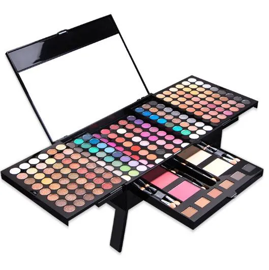 Professional 194 Color Makeup Kit Eyeshadow Palette, Cosmetic Eyeshadow, Multifunction Color Cosmsetics