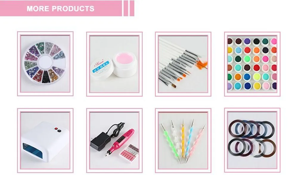Acrylic 3D Nail Art Effect Display 4