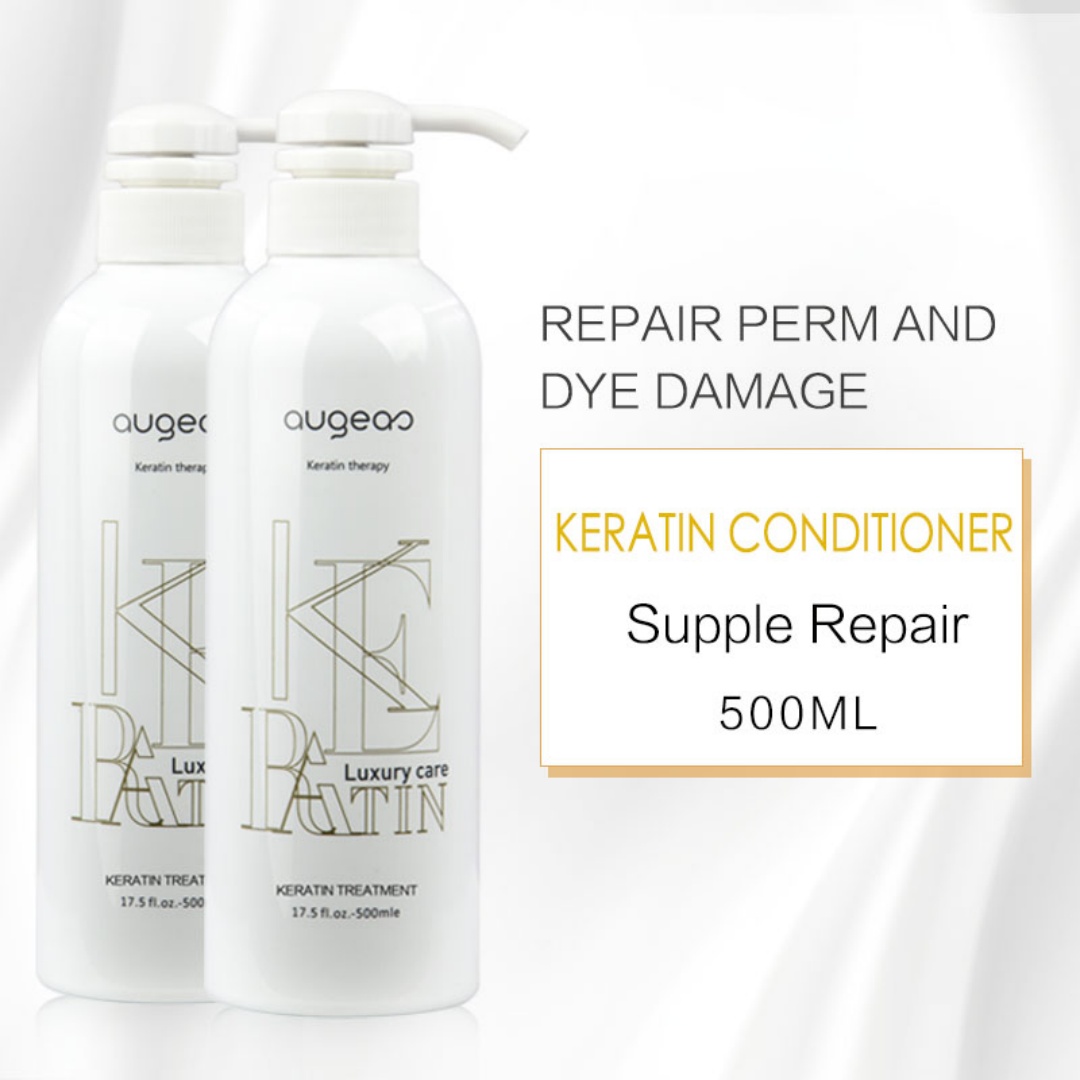 Wholesale Keratin Manufacturer Professional Salon Repair Damaged Augeas Brand Straightening Hair Keratin Treatment in Low MOQ