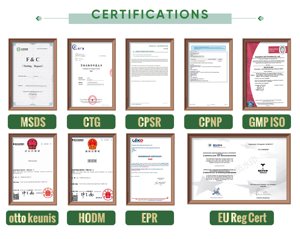 Quality Certifications