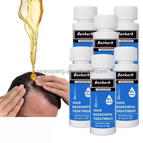 High Quality Herbal Hair Loss Prevention Deep Nourishing Care Scalp Health Concentrated Formula Men's Best Hair Serum