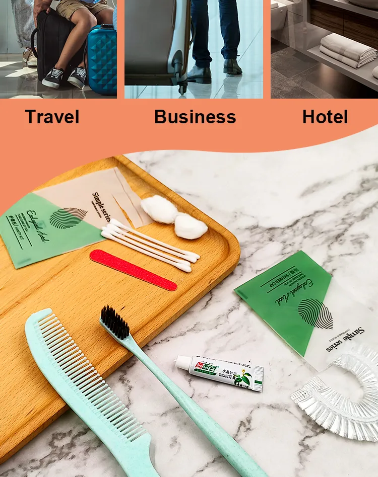 Five Star Hotel Kit Professional Comb Tooth Brush Shaver Care Kit Hotel Disposable Product