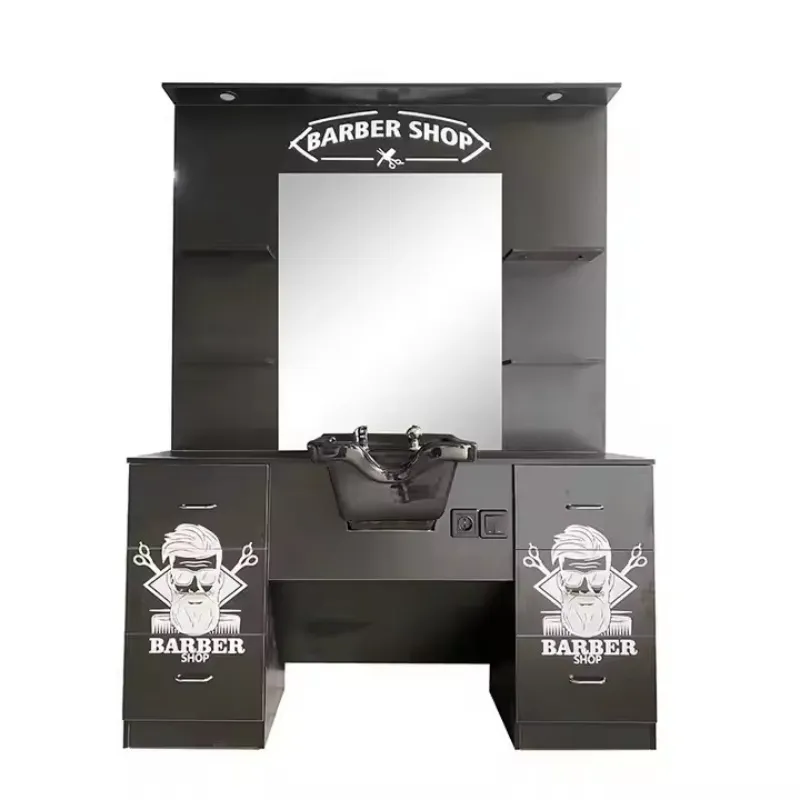 Hot Sale Modern Cheap New Design Hair Salon Hairdressing Mirrors Stations