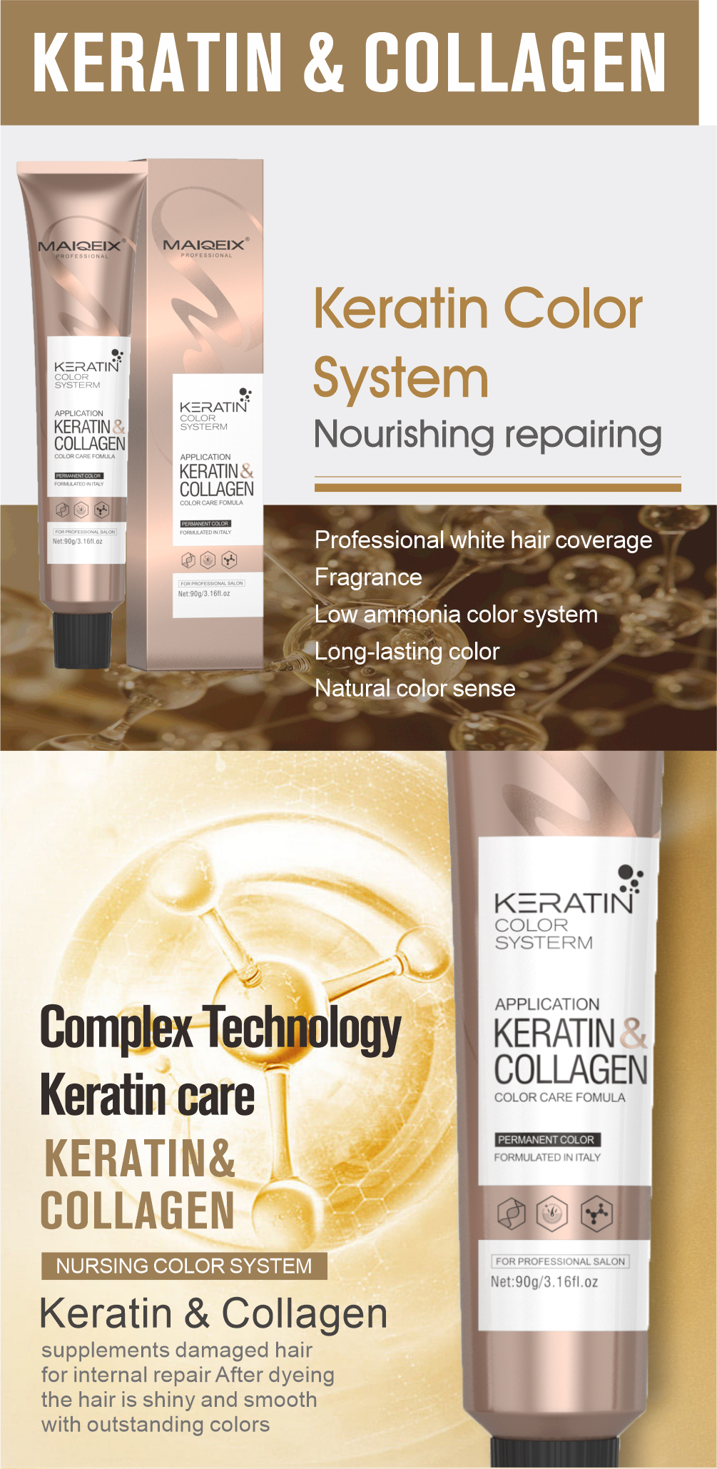 Product Color Cream Presentation