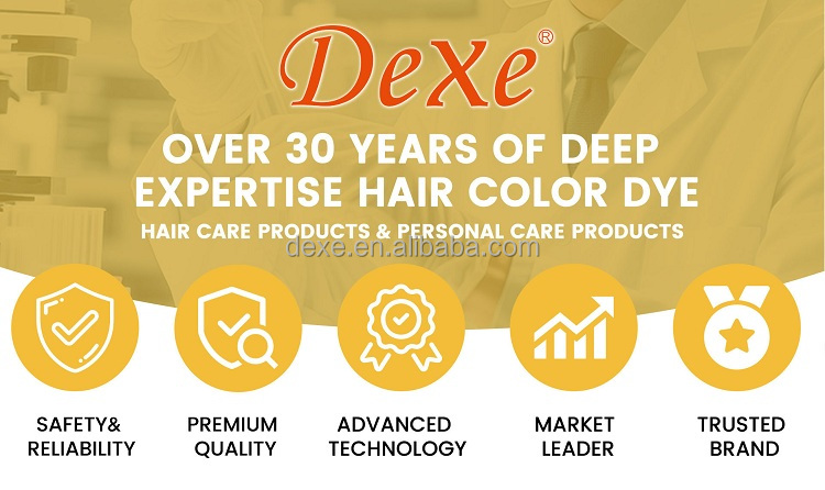 DEXE Cream Hair Dye Shampoo Showcase