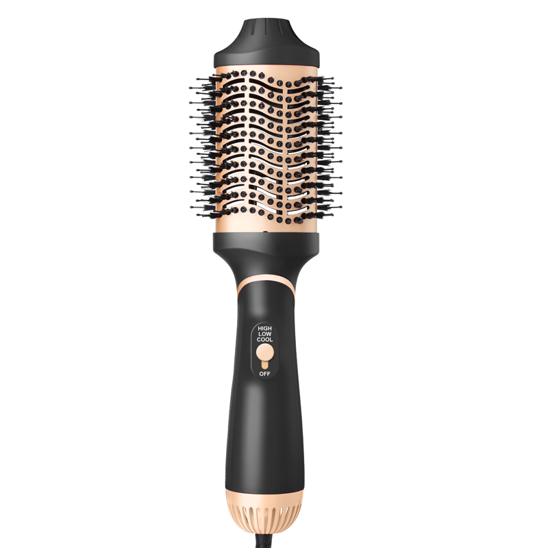 Professional 1000W Hot Ceramic 3 In 1 One Step Blow Hair Dryer Straightener And Styler Rotary Volumizer Electric Hot Air Brush