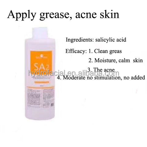Dermabrasion Facial Solution Application