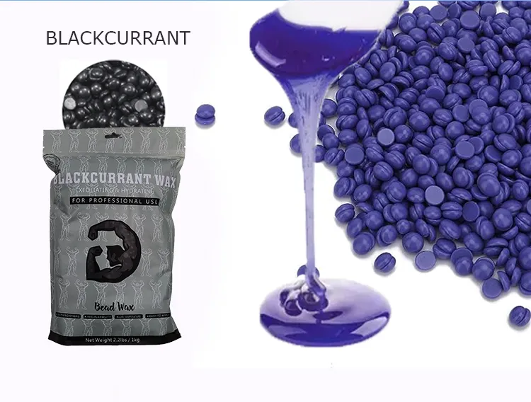 New Formula 1kg Hard Wax Beans Hair Removal Rose Lavender Honey Waxing Beads for Depilatory Salon Personal Use