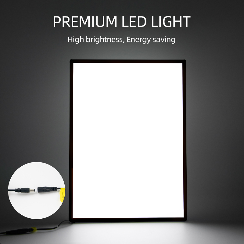 New Products 2026 LED Aluminum Slide in Frame Signage Lightbox