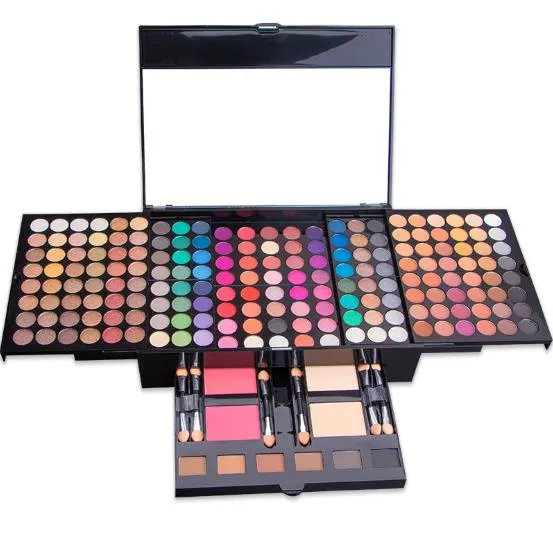 Professional 194 Color Makeup Kit Eyeshadow Palette, Cosmetic Eyeshadow, Multifunction Color Cosmsetics