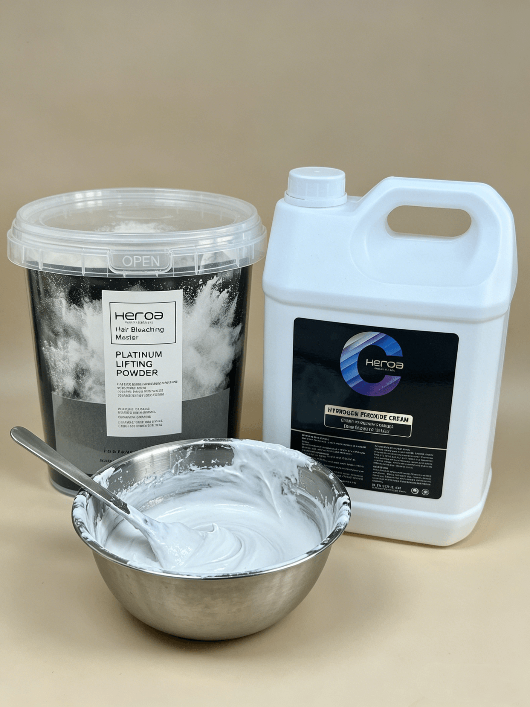 Professional Salon Hair Bleach Powder Keroa Platinum Lifting Powder No Yellow Tone 1kg Bulk