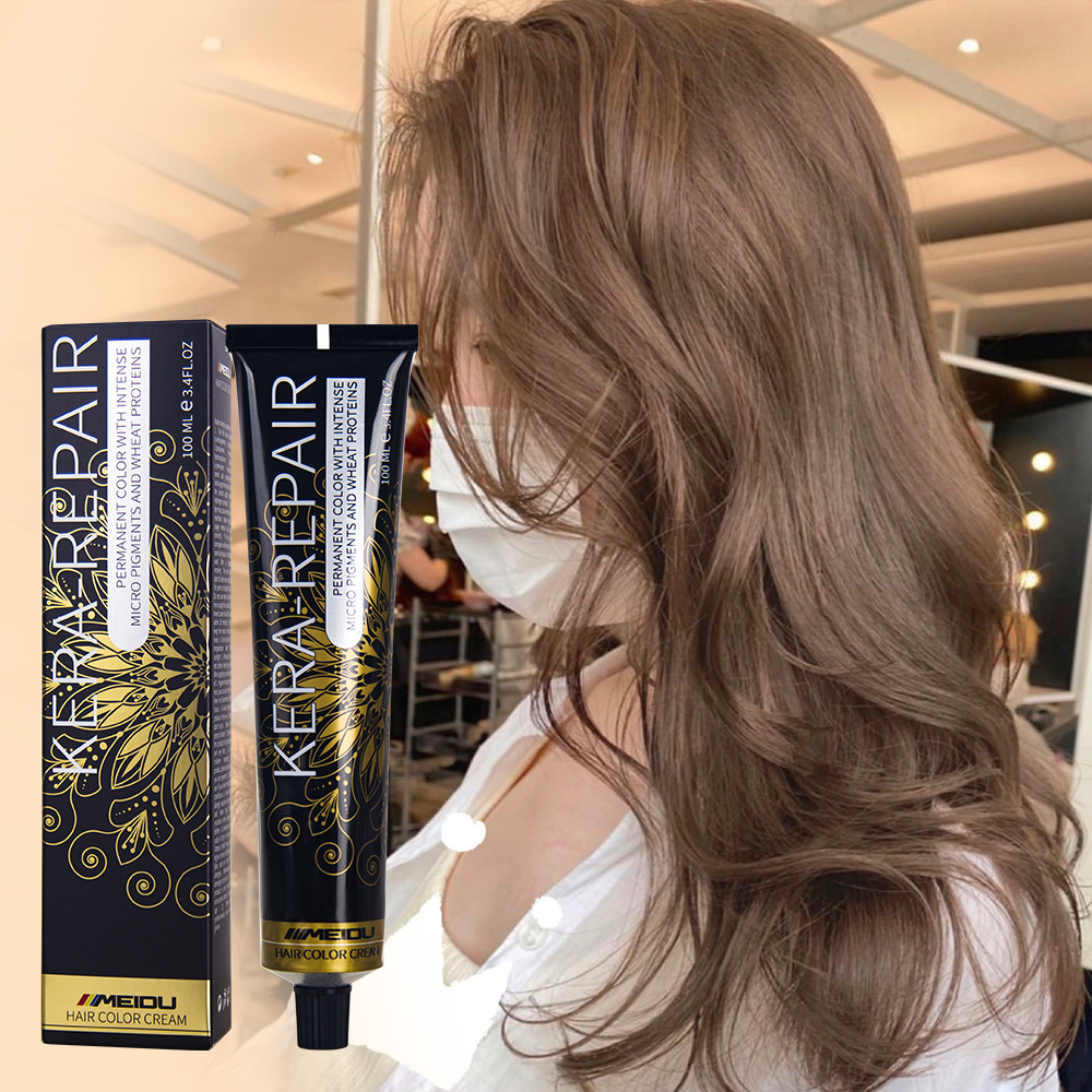Wholesale Long Lasting Salon Hair Color Products Natural Professional Permanent Natural Hair Dyes Hair Dye Cream