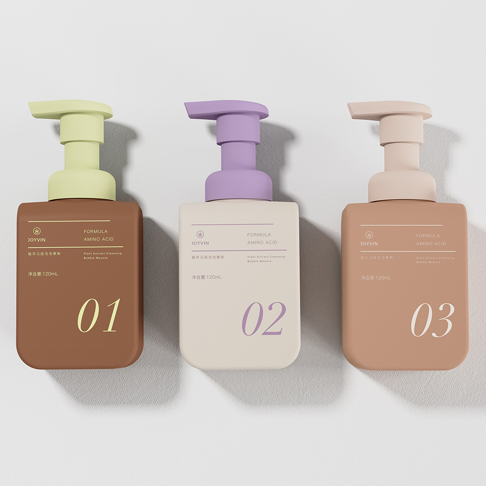 Customizable Large Capacity Eco-friendly OEM/ODM Available PETG Shampoo Toner Empty Plastic Bottles