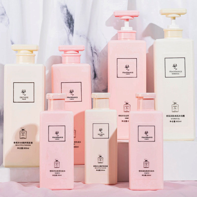 Wholesale Hot Sale Hotel Professional Salon Private Label Shampoo and Conditioner Set Moisturizing Fragrance Shower Gel