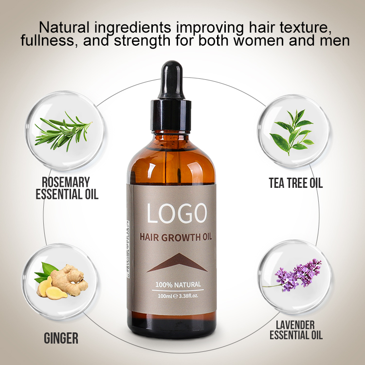 OEM Private Label Organic Strengthening Repair Hair Treatment Extract Hair Growth Oil Keratin Hair Care Shine Serum