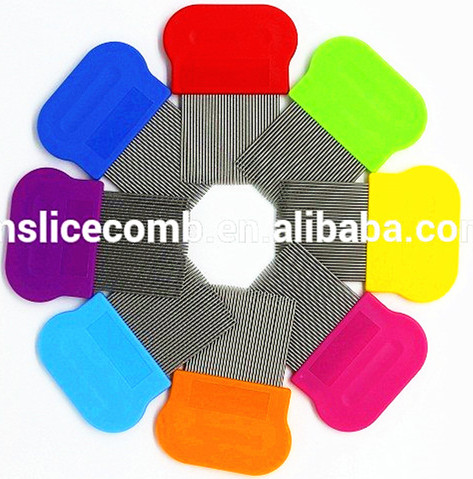 Head Comb Lice Nit Comb Metal Lice Treatment With Ergonomic Handle Head Lice Comb
