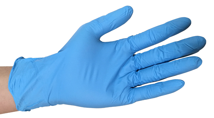 Wholesale Strong Nitrile Disposable Medical Examination Glovees Powder Free Diamond Textured Nitrile Glovees Exam Powder Free