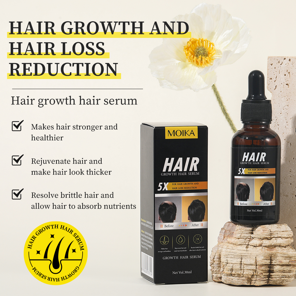100% Natural Private Label Hair Growth Oil Serum Rosemary Mint Scalp Strengthening Hair Growth Serum