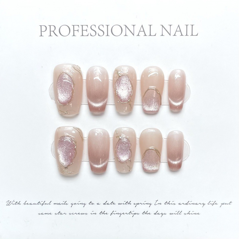 Nail Beauty Salon Manicure Patches Handmade Artificial Nail Acrylic Nail Products