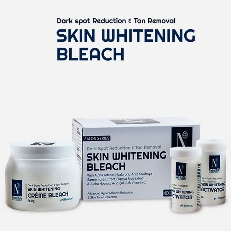 Bulk Wholesale Skin Whitening Bleach Cream Brightening, Instant Glow Formula OEM Private Label Salon Grade Whitening Treatment