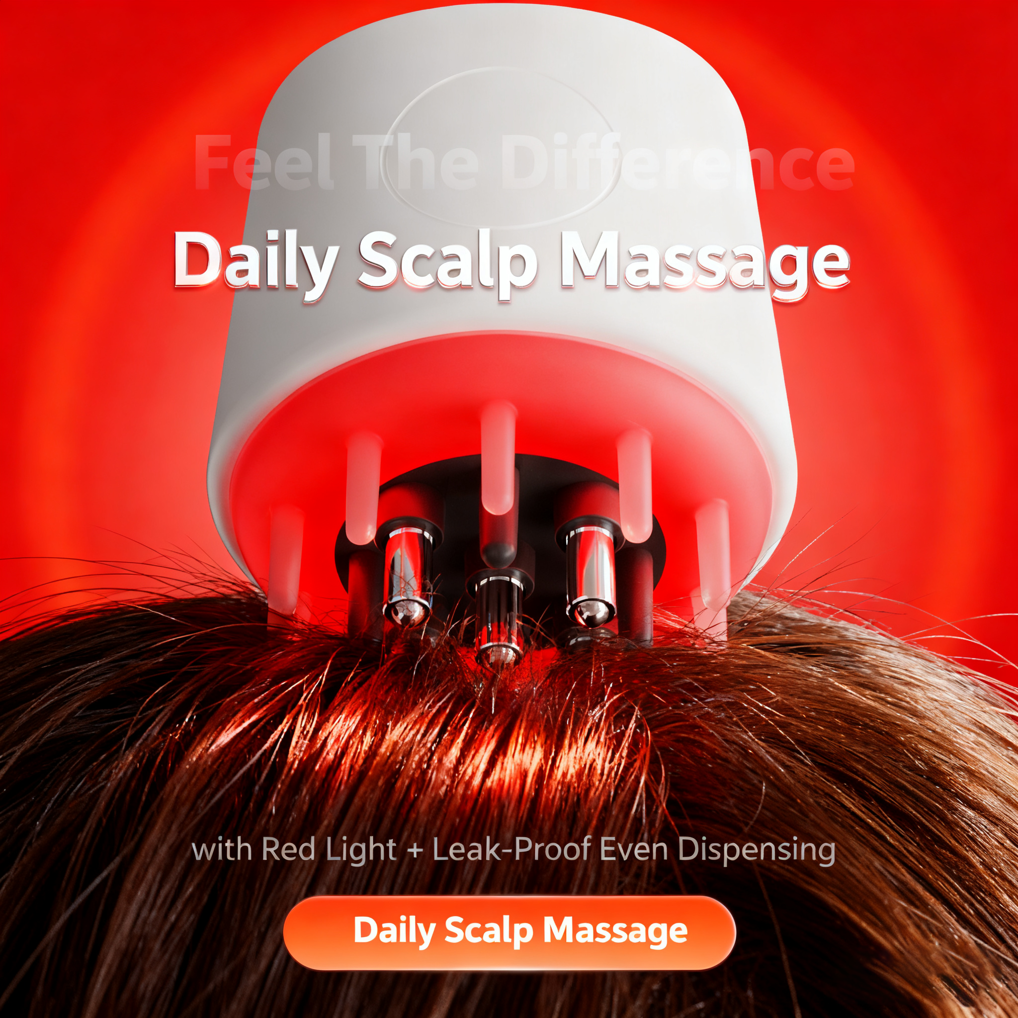 Hair Growth Hair Oil Applicator Scalp Applicator Bottle Head Essential Oil Massage Follicle Activator Comb Serum Dispenser