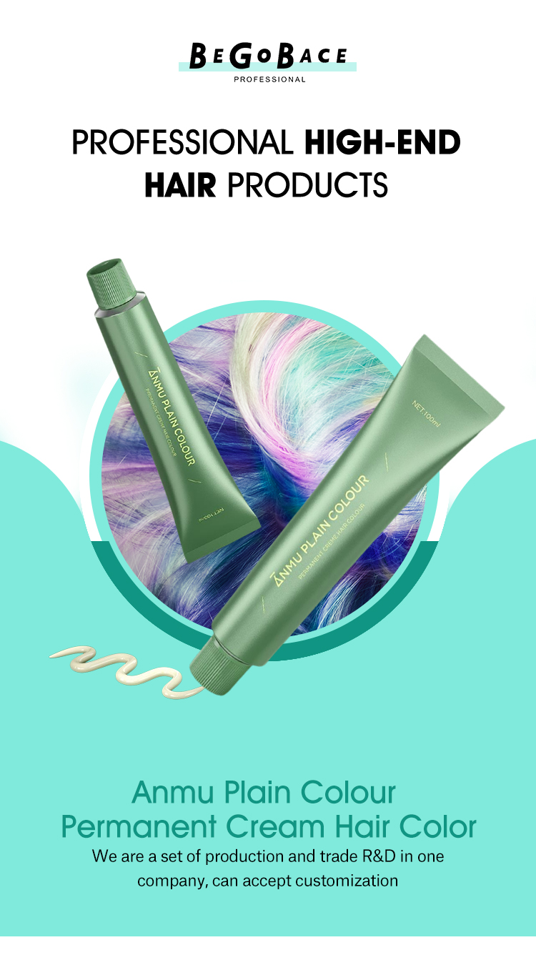 Hair Dye Product Showcase