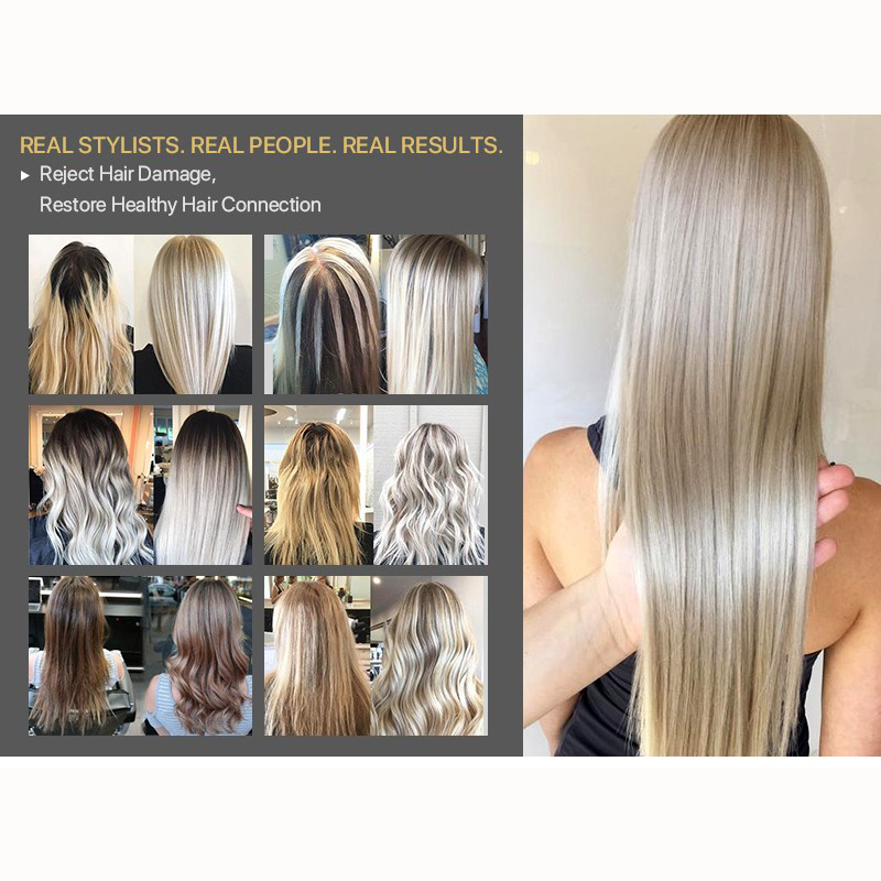 Professional Hair Treatment Rebuild Broken Hair Lnstant Repair Damaged and Strengthen Repair Hair Bond Set