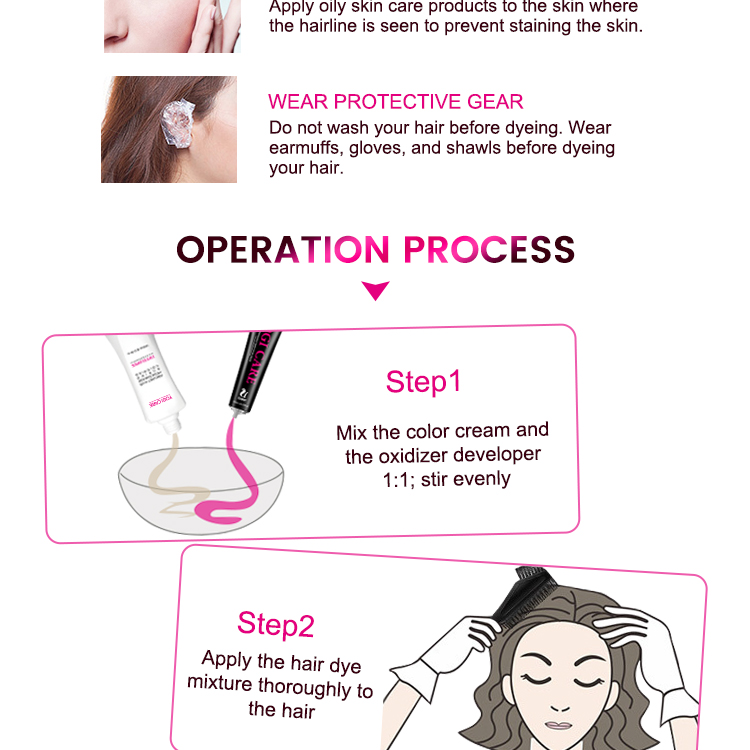 Hair Color Cream Detail 4