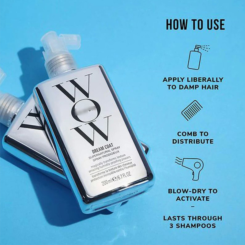 Hotsale Color Wow Dream Coat Supernatural Smoothing Shampoo Spray Anti Frizz Care Salon OEM Hair Treatment Repair Conditioner