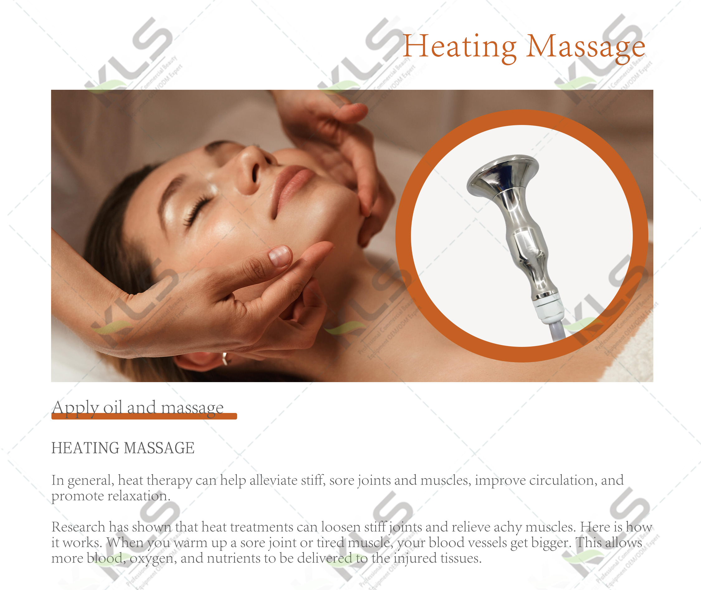 Heating Scalp Massage
