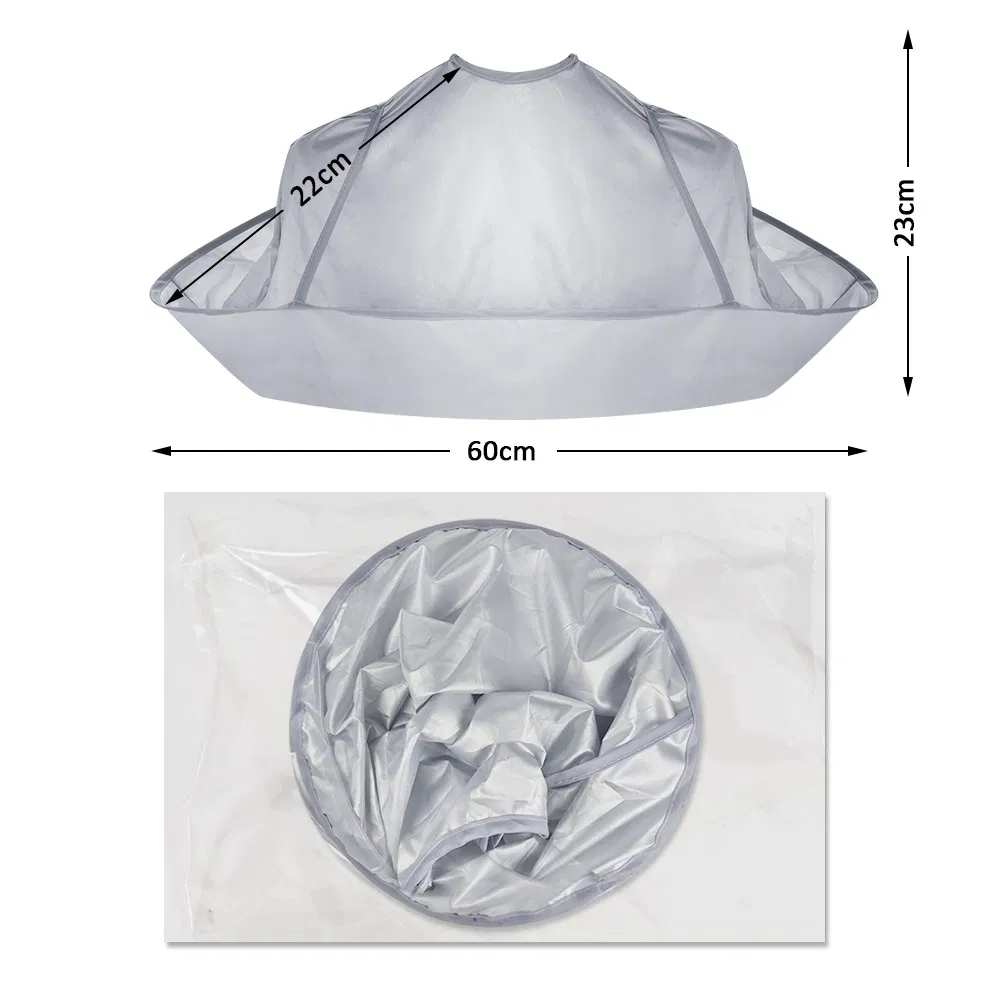 Nylon Waterproof Professional Barber with Snap Closure Cape