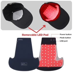 USB Charging 48PCS 660nm 460 Red And Blue Light Therapy LED Hair Growth Cap