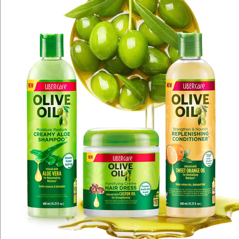 Hot Selling Professional Hair Salon Use Olive Oil Moisturizing Hair Shampoo and Conditioner