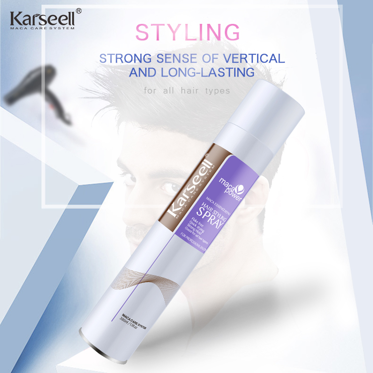 Karseell Professional 380ml Maca Power Hair Styling Spray for Making Your Hair Styling &amp; Nourishing