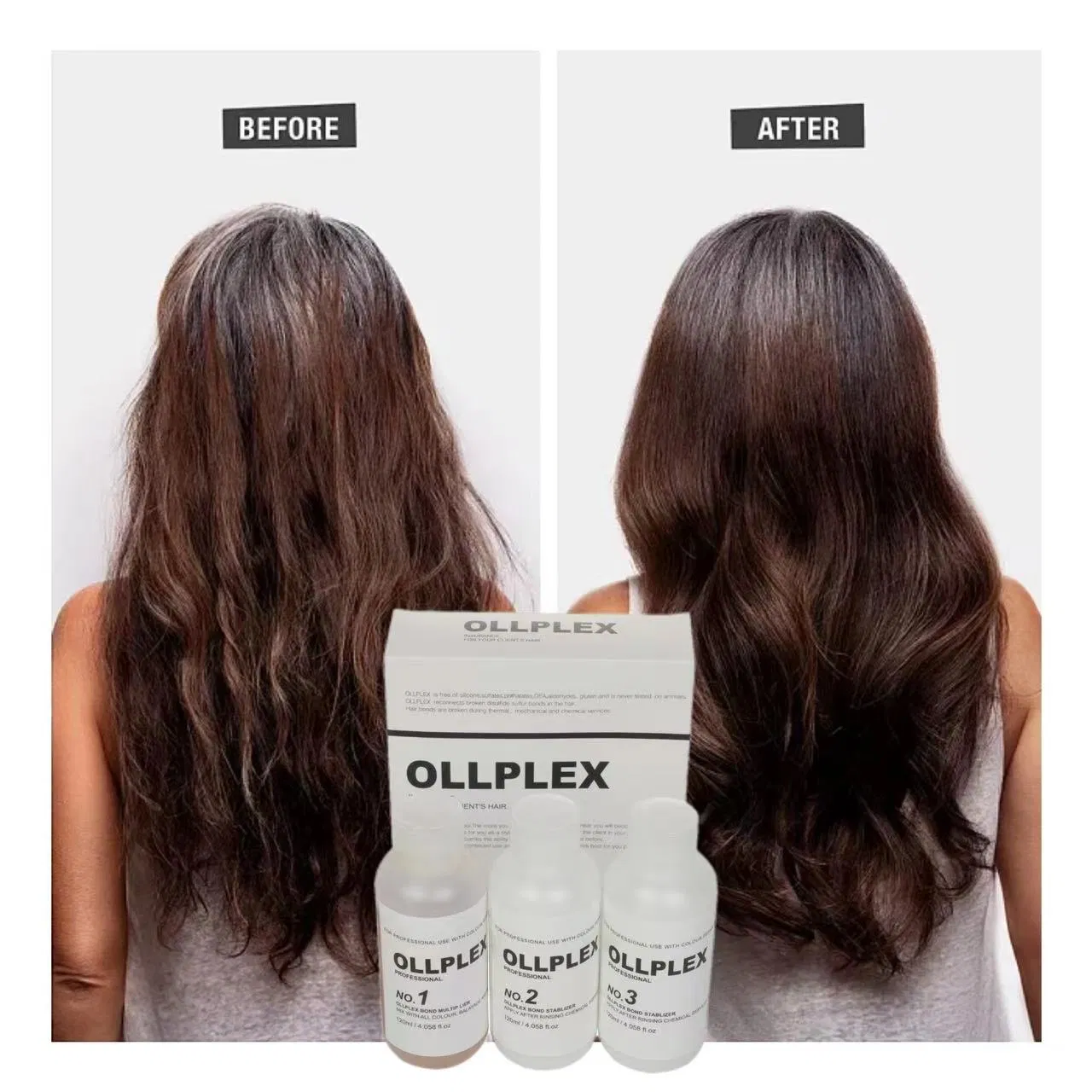 Olaplexer 1/2/3 Repair Damage Hair Treatment Professional Salon Product