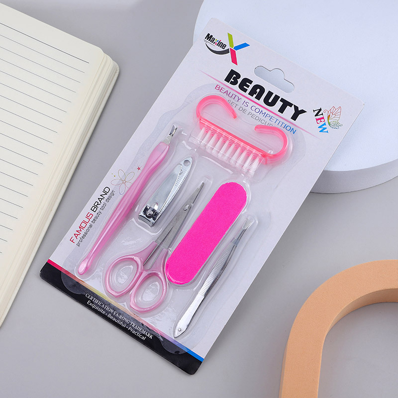 Nail Art Kit Disposable Manicure Set Wholesale Professional Nail Salon Mini Disposable Spa Salon Pedicure Kit