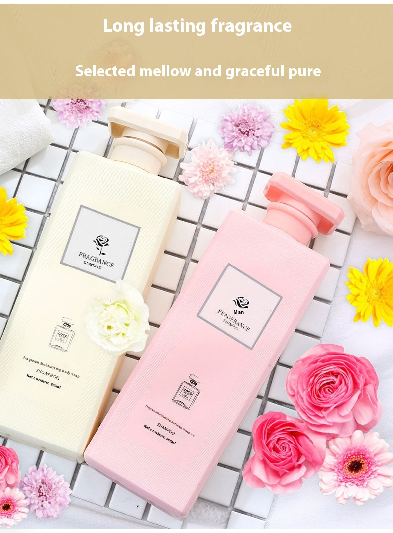 Wholesale Hot Sale Hotel Professional Salon Private Label Shampoo and Conditioner Set Moisturizing Fragrance Shower Gel