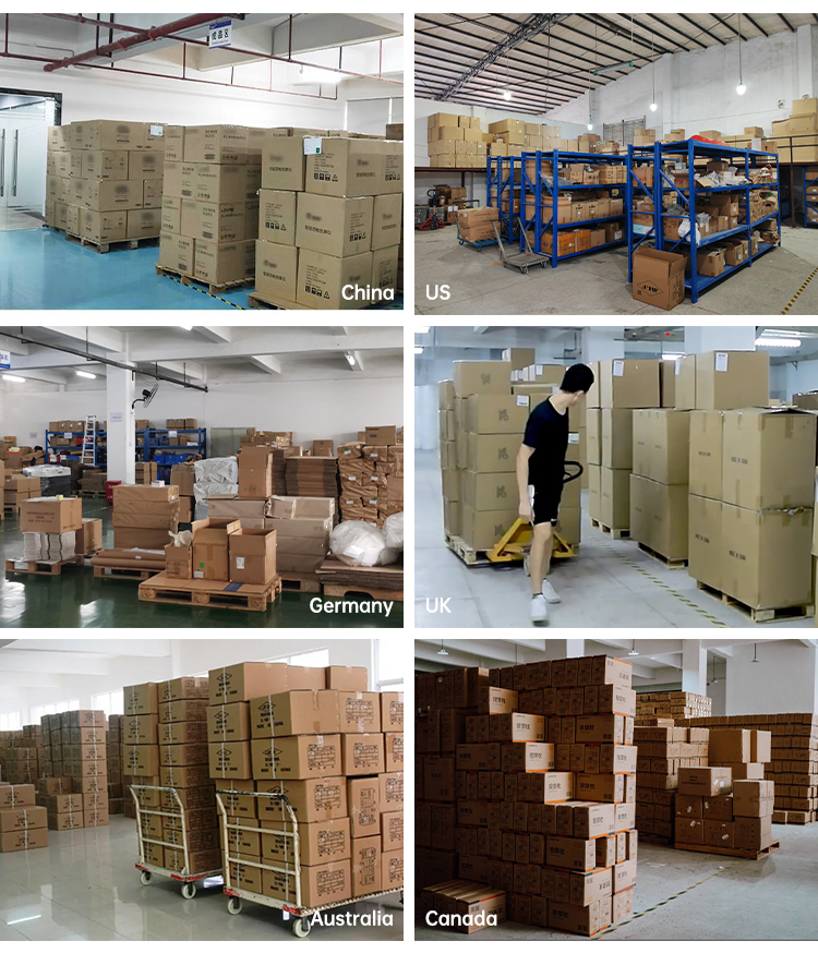 Global Warehouses Map