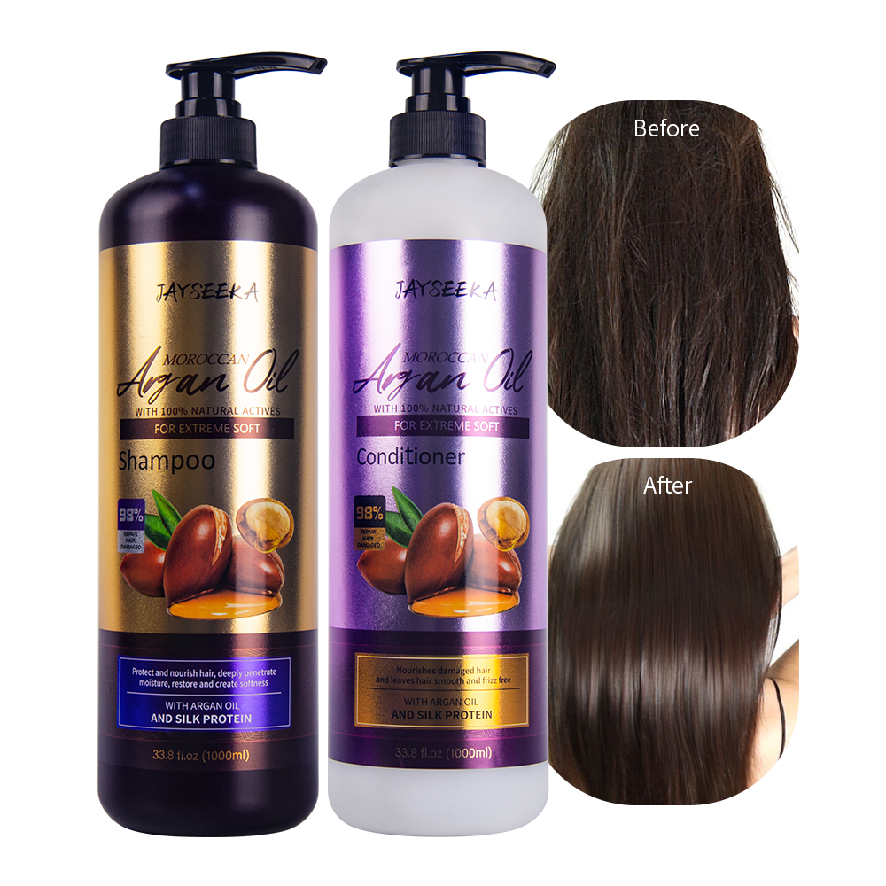 Wholesale Private Label Professional Salon Keratin Shampoo and Conditioner Hair Care Set