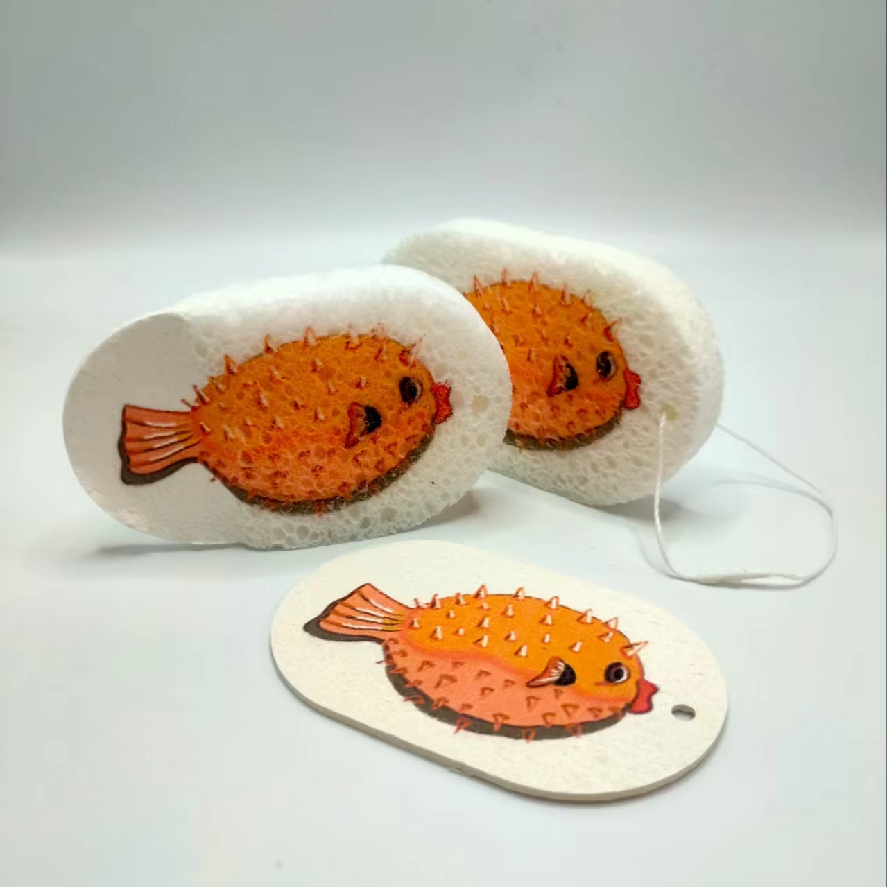 Nano Natural Biodegradable Kitchen Cleaning Sponge Scouring Pad Eco-Friendly 95% Water Absorption For Effective Cleaning